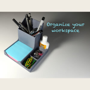 Tempat Alat Tulis Meja Multifungsi – Desk Organizer Pen, Sticky Notes, Paper Clip & Kacamata | Desktop Organizer Minimalis AMLLC-01-000001-Desk Organizer 001-01 sq1080
